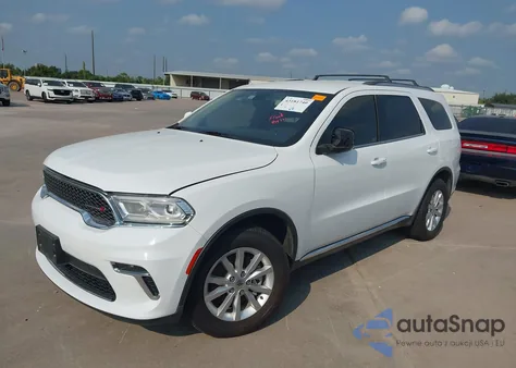 2022 Dodge Durango Sxt Rwd from USA, damaged, VIN 1C4RDHAGXNC130833